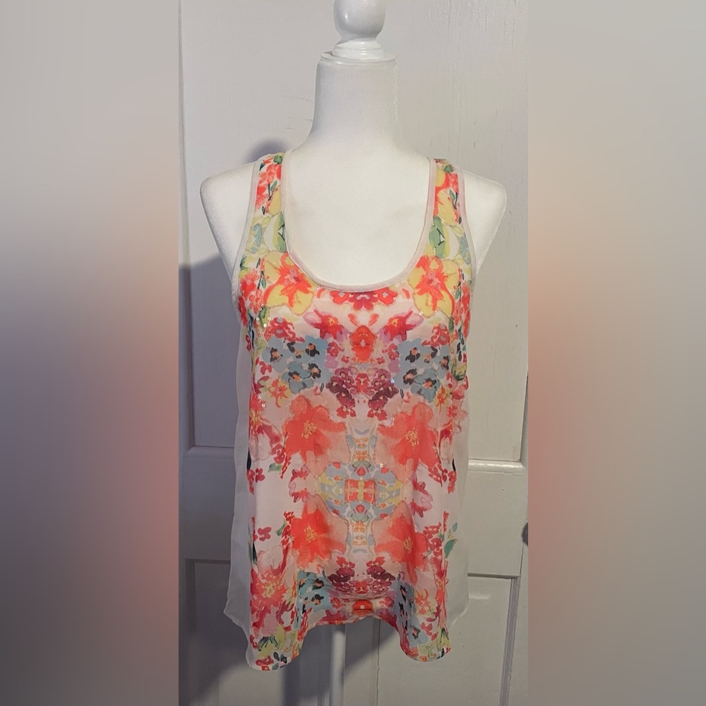 Vintage Candie's Floral Camisole